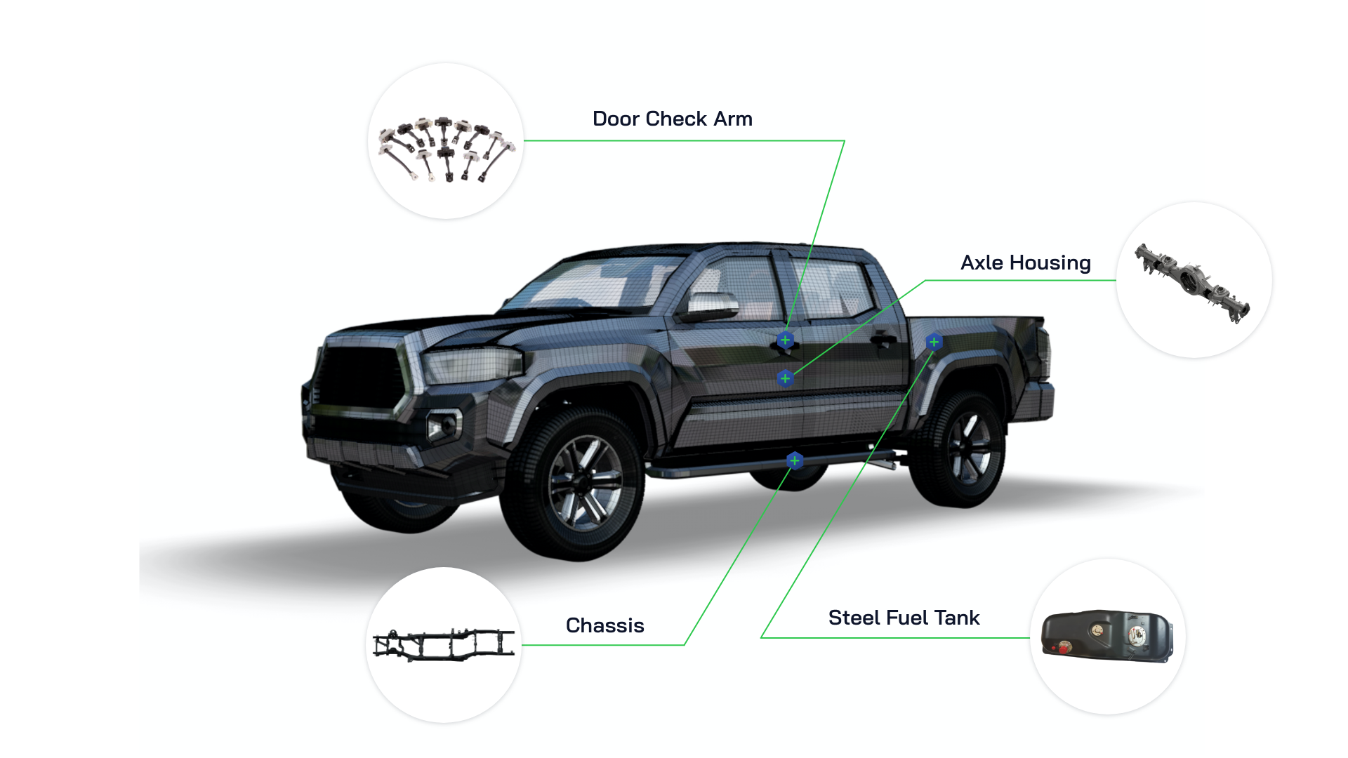 Parts Of A Pickup Truck